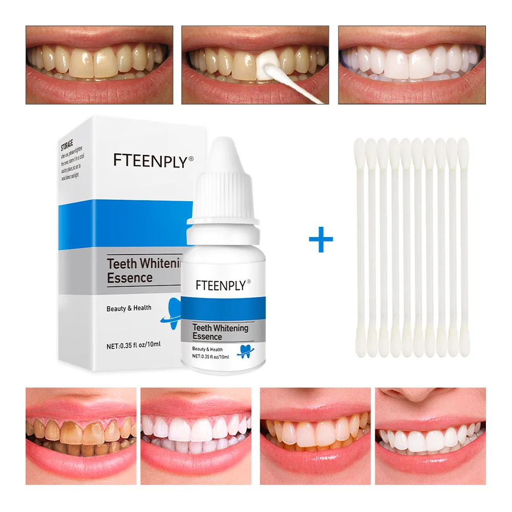 Teeth Whitening Best - FTEENPLY poudre d'essence de blanchiment des