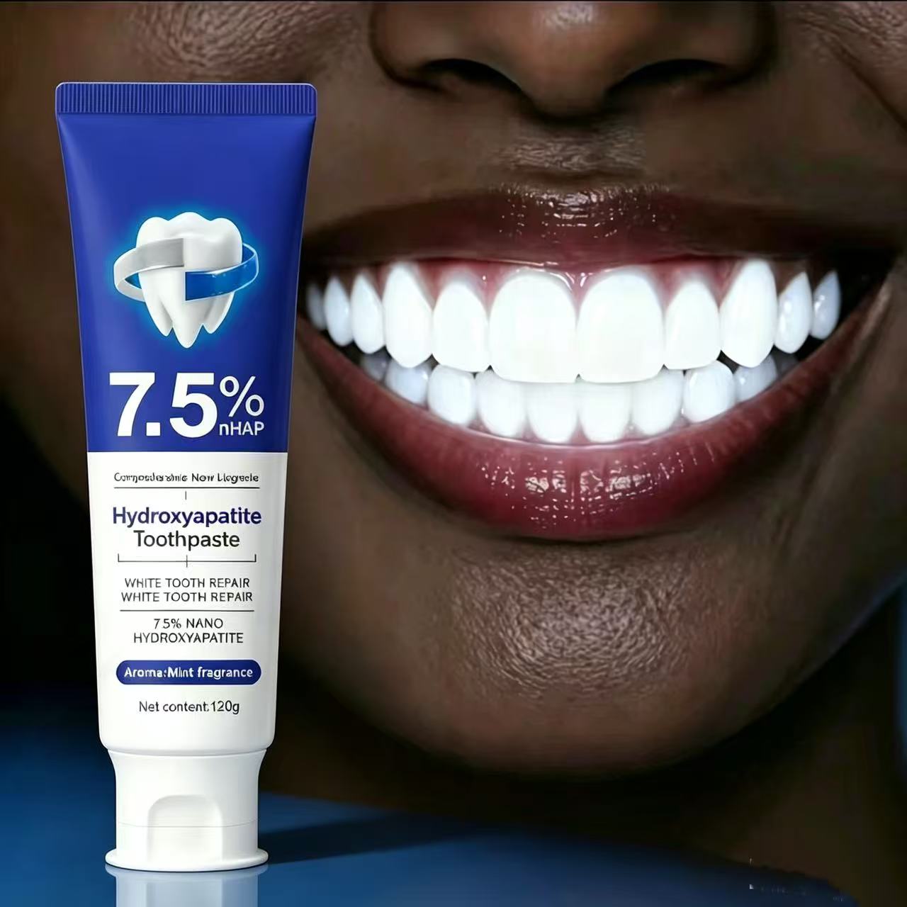 Teeth Whitening Best - Dentifrice au Nano Hydroxyapatite 7,5% pour