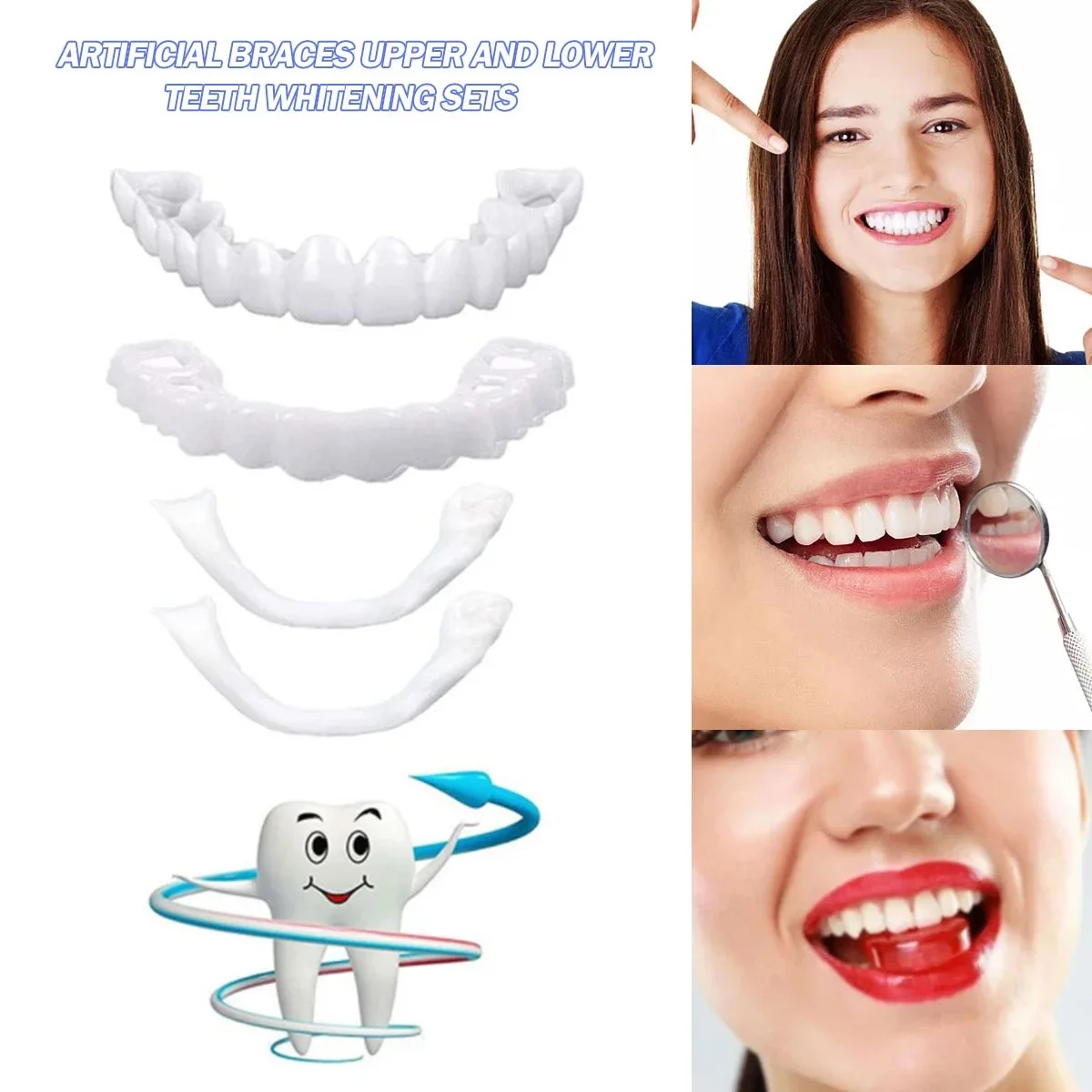 Teeth Whitening Vape - Veneers dentaires blanchissants, prothèses dentaires, appareils