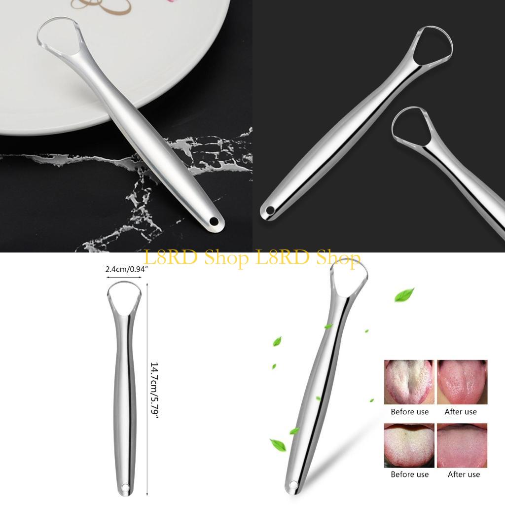 Tongue Scraper Metal - L8RD grattoir à langue en acier