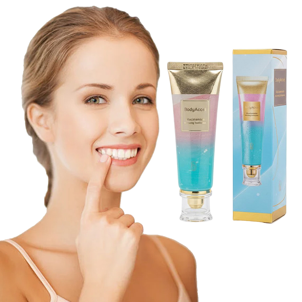 Teeth Whitening Best - Dentifrice blanchissant à la niacinamide 100G,