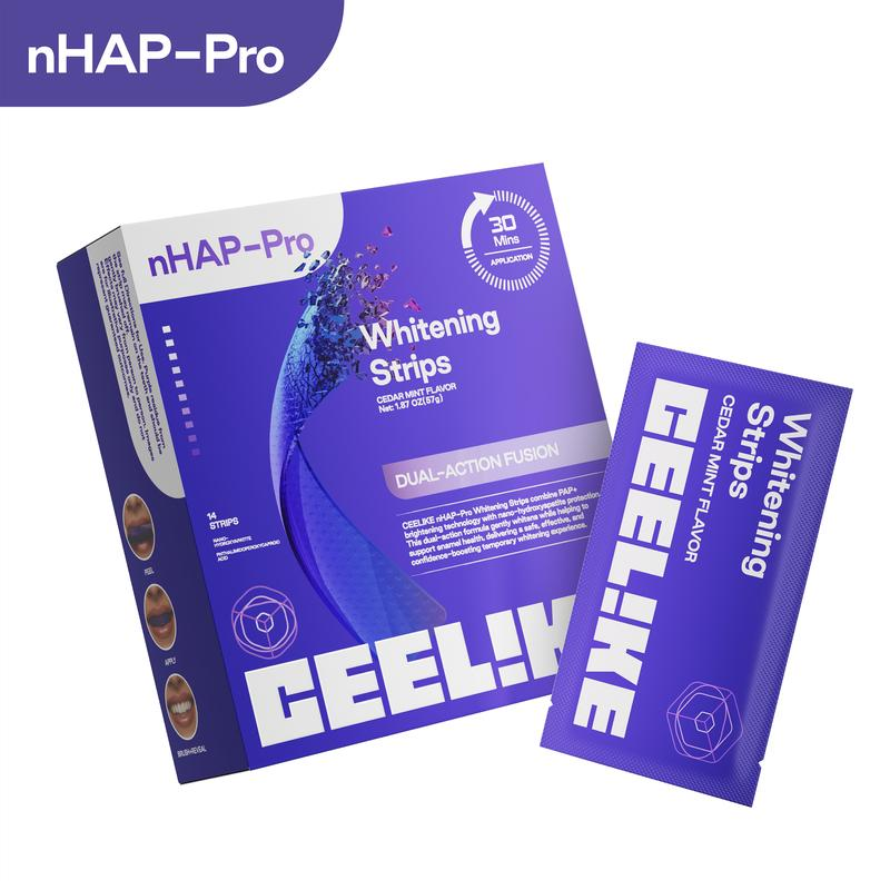 Teeth Whitening Retainer - Bandes blanchissantes pour les dents violettes,