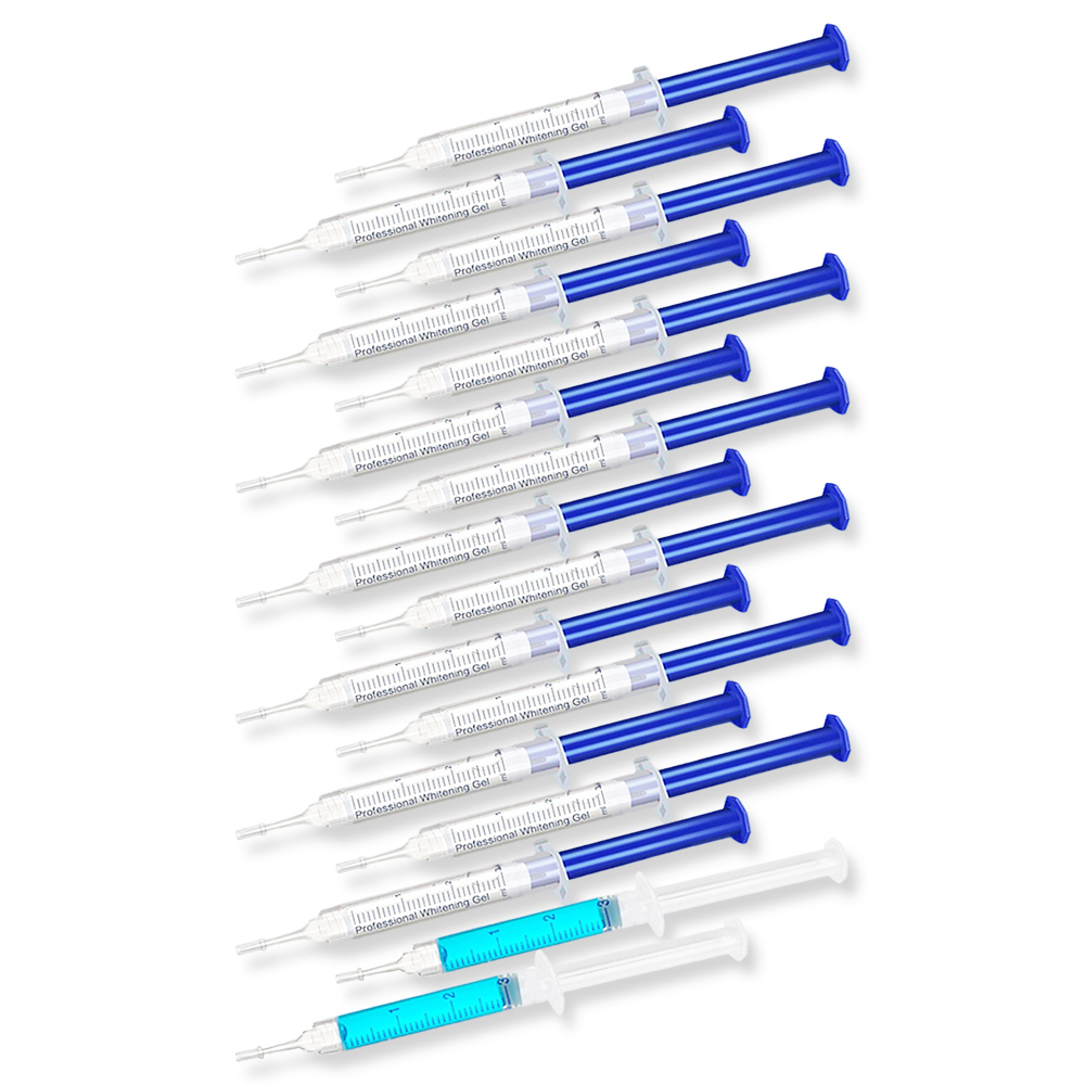 Teeth Whitening Gels - Gel blanchissant pour les dents, saveur