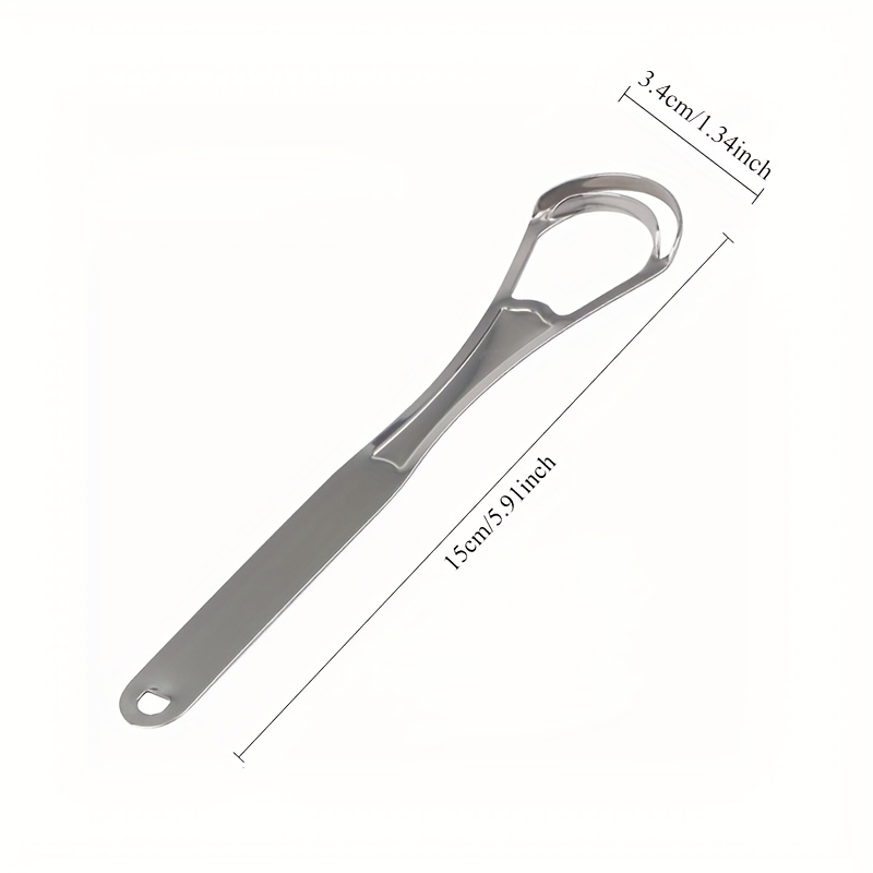 Brosse de nettoyage de langue  - Tongue Scraper Metal avis et prix