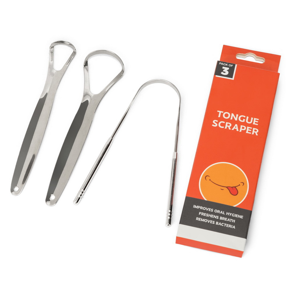 Grattoir à langue en métal pou - Tongue Scraper Metal avis et prix