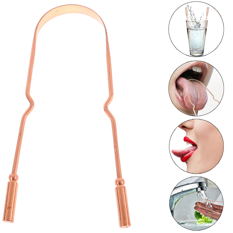 Grattoir à langue en cuivre pu - Tongue Scraper Metal avis et prix