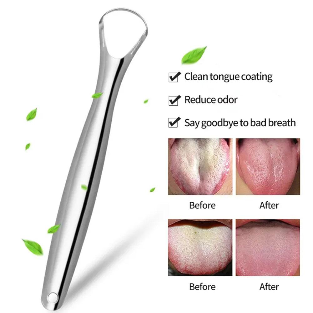 1 pièce Grattoir à langue port - Tongue Scraper Metal avis et prix