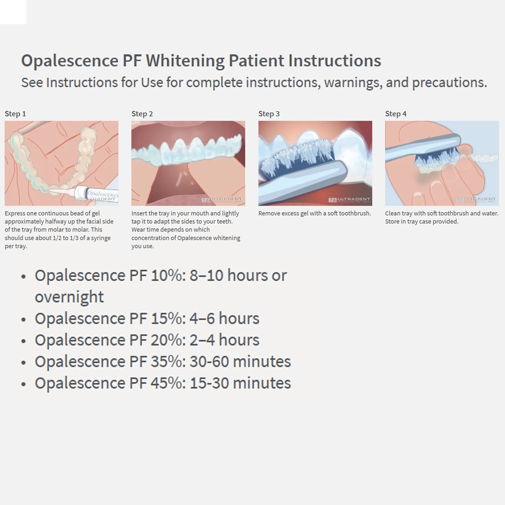 Opalwisdom-Kit de Blanchiment  - Teeth Whitening Hydrogen Peroxide avis et prix