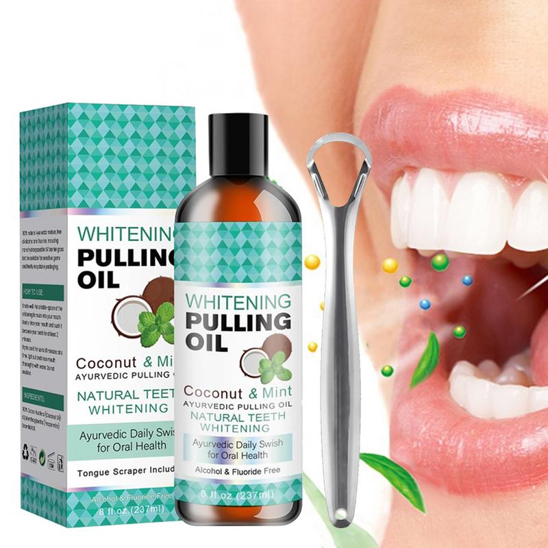 Bain de bouche buccal à la che - Coconut Oil Pull avis et prix