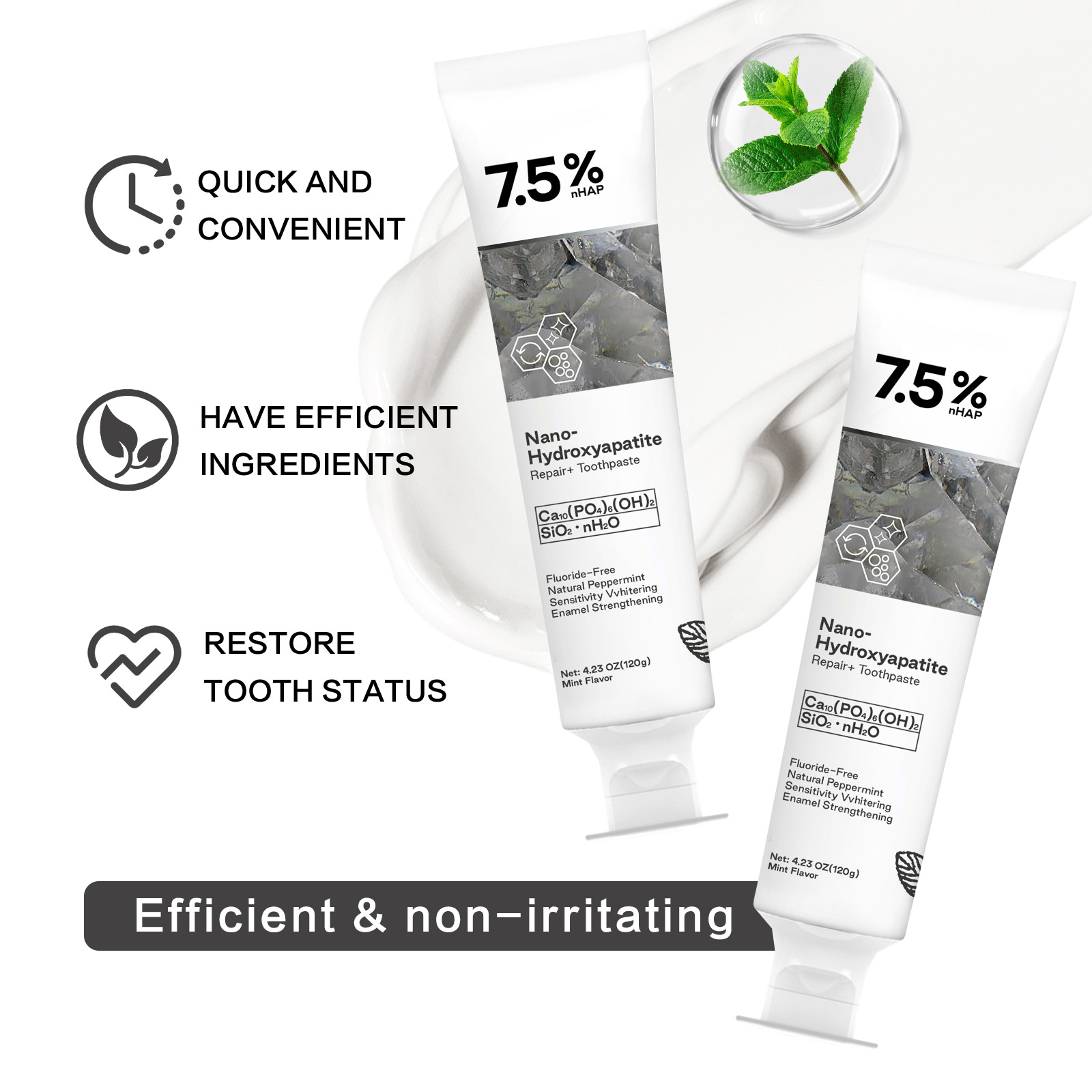 Dentifrice au nano-hydroxyapat - Teeth Whitening Best avis et prix