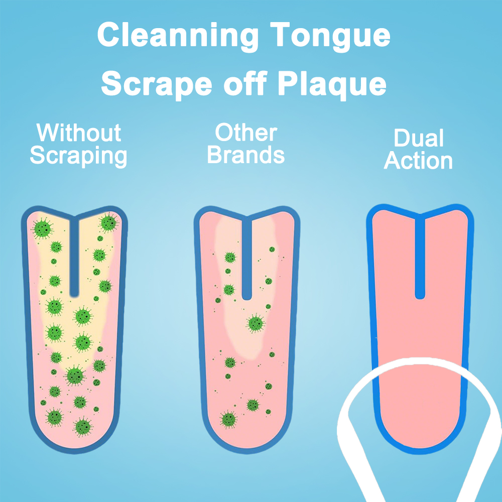 Grattoir à langue en acier ino - Tongue Scraper Metal avis et prix