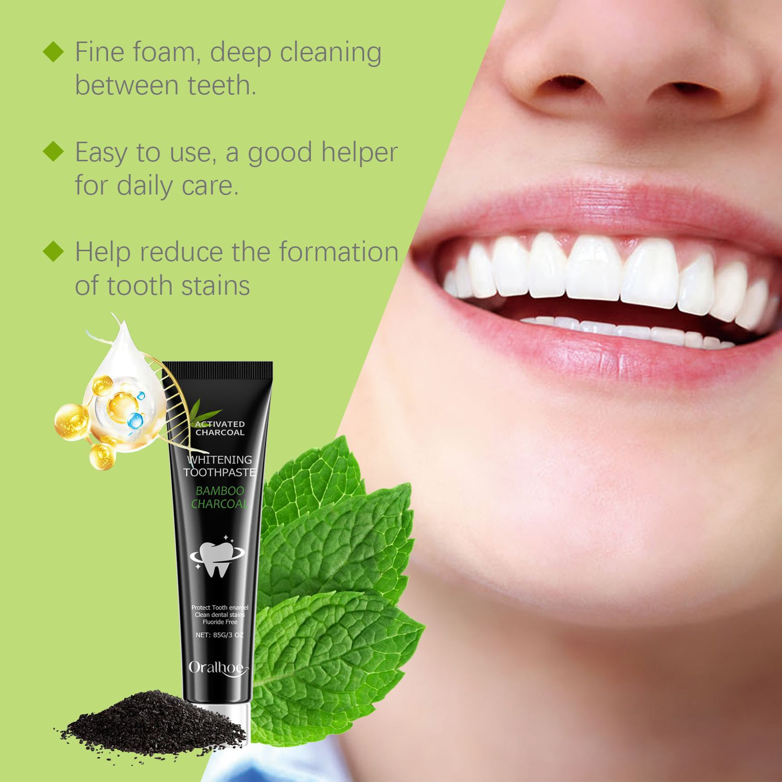 Dentifrice blanchissant au cha - Teeth Whitening Filter avis et prix