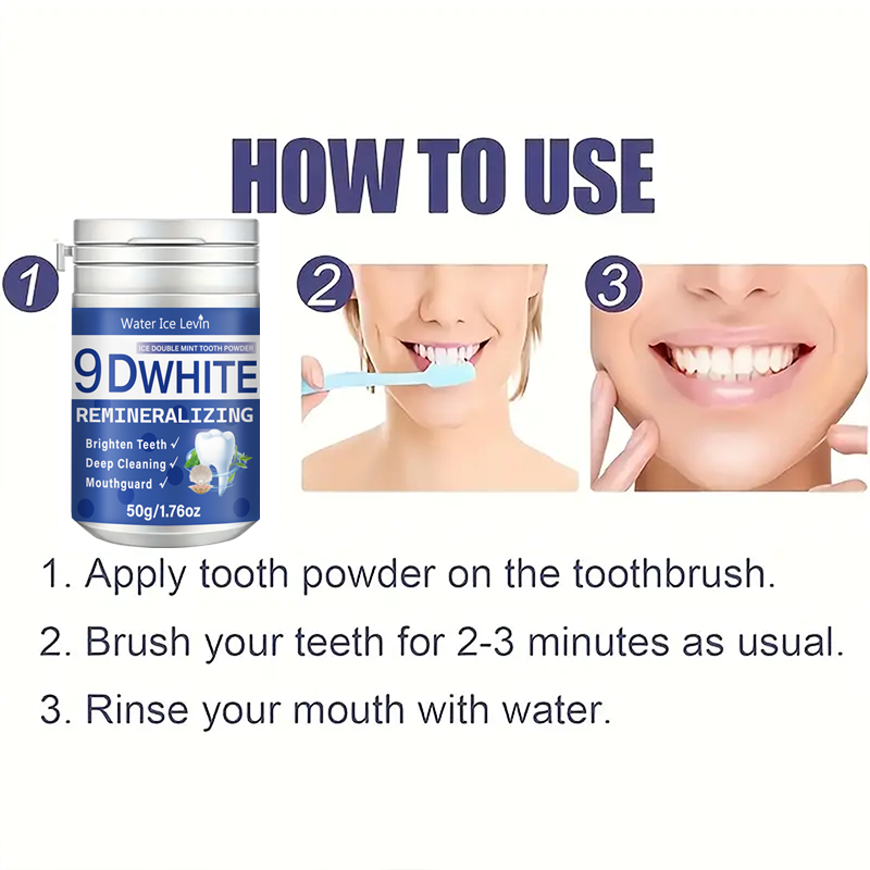 Poudre dentifrice blanchissant - Teeth Whitening With Baking Soda avis et prix