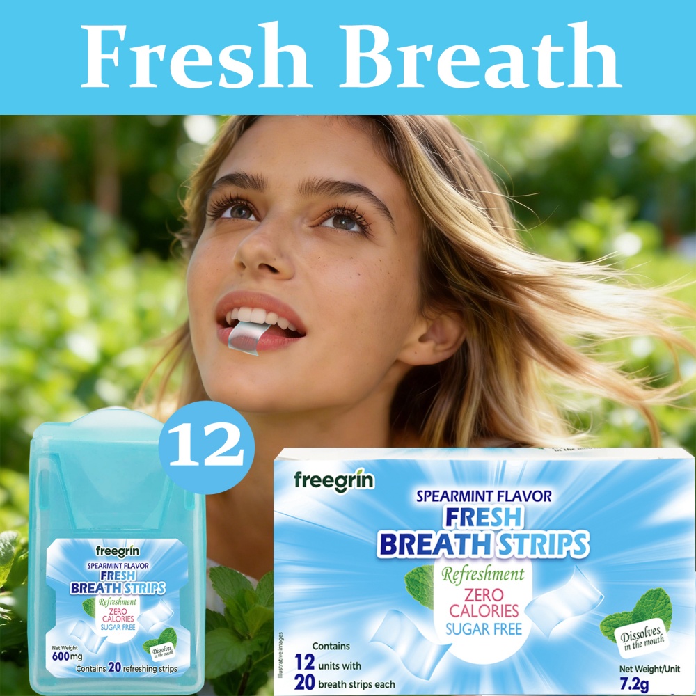 FREEGRIN Bandes buccales aroma - Teeth Whitening Retainer avis et prix