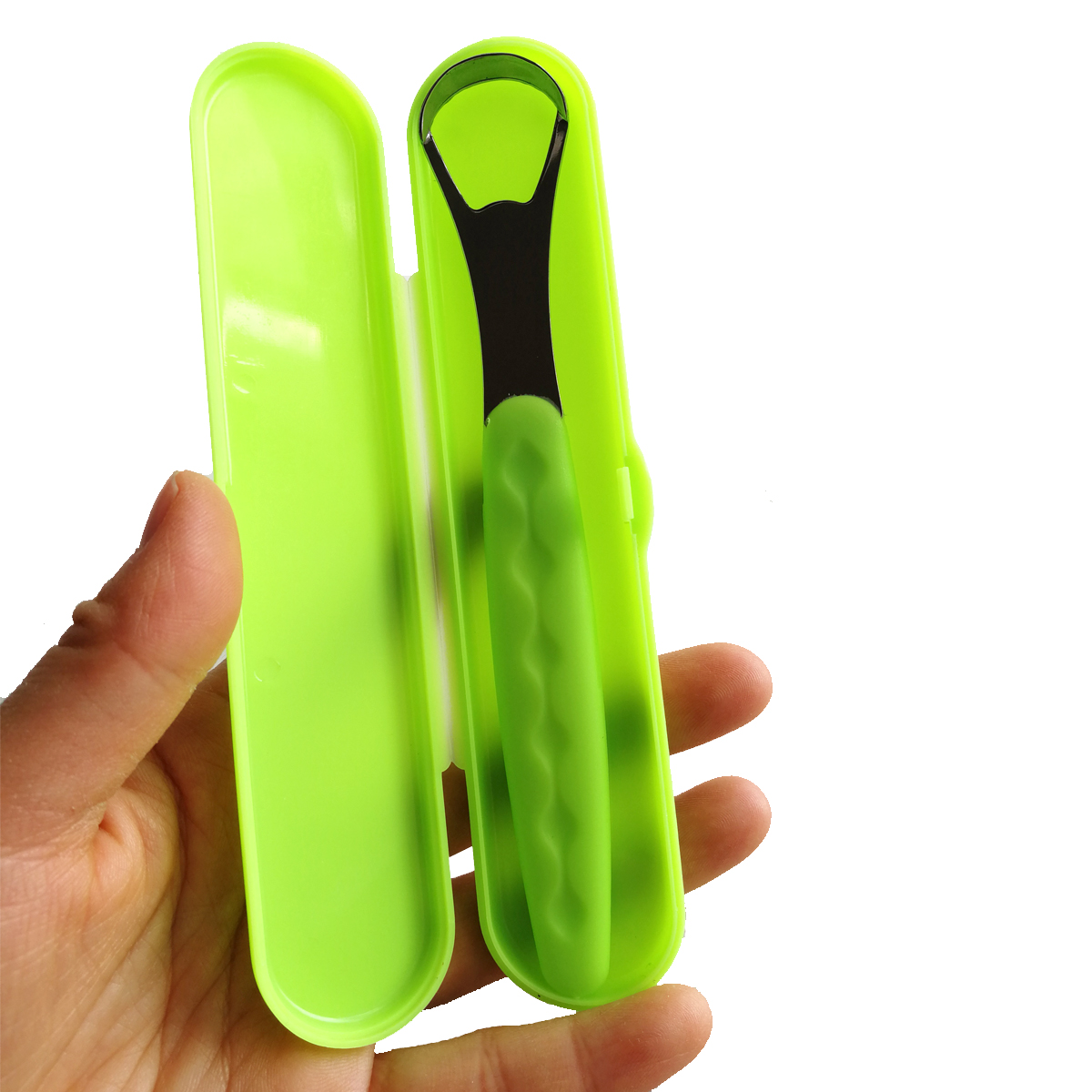 Grattoir à langue avec boîte e - Tongue Scraper Metal avis et prix