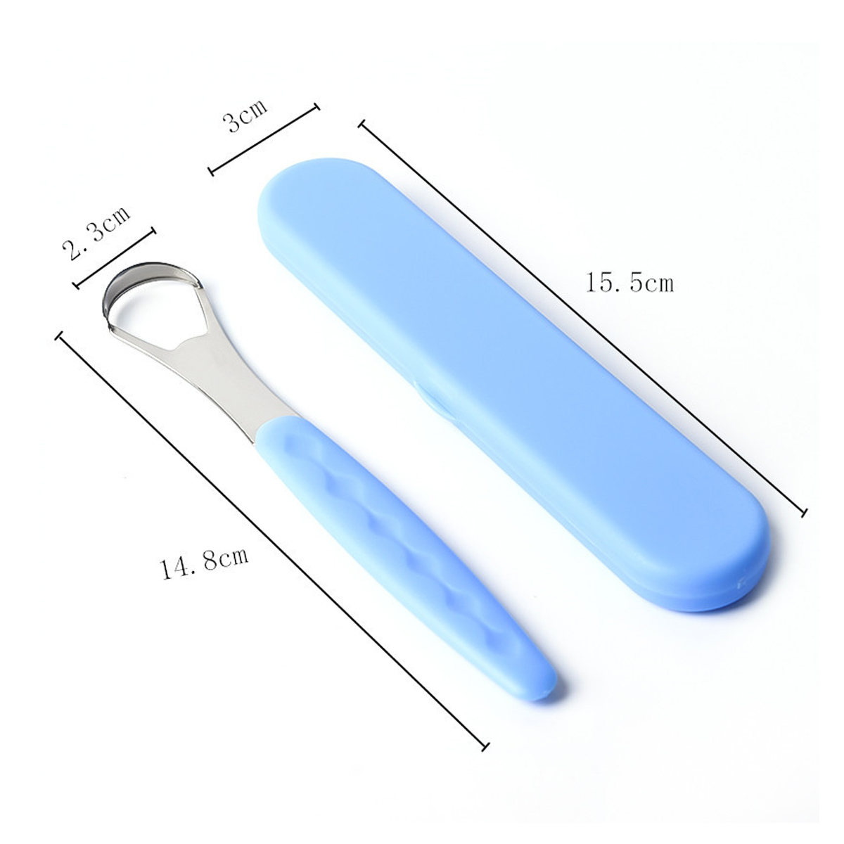 Grattoir à langue avec boîte e - Tongue Scraper Metal avis et prix