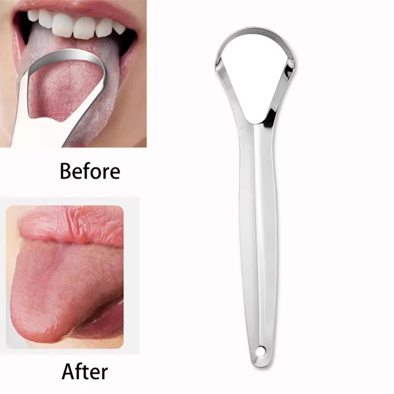 Grattoir de langue propre diss - Tongue Scraper Metal avis et prix