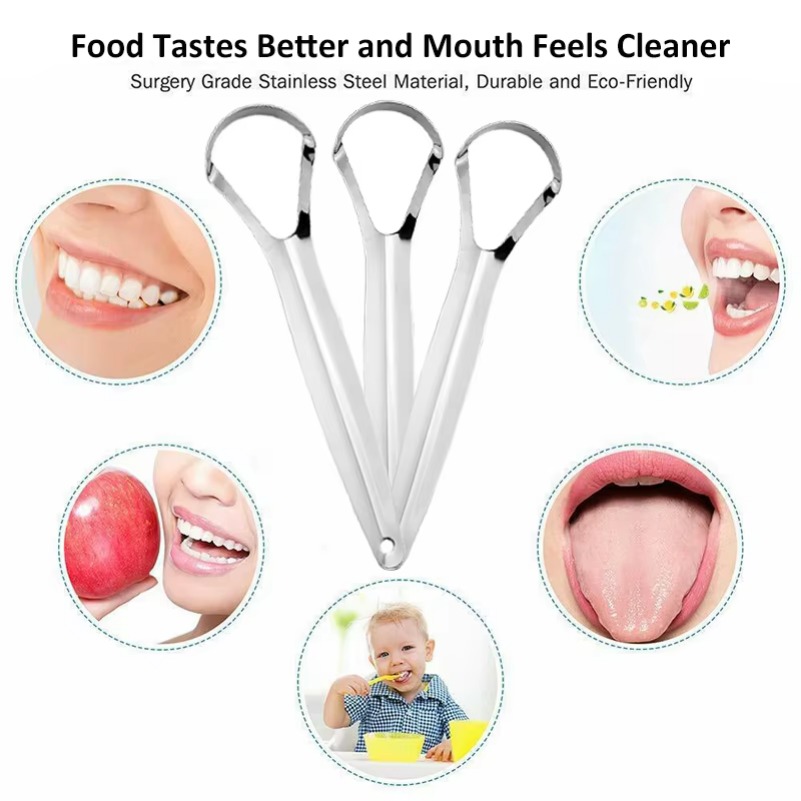 Grattoir de langue propre diss - Tongue Scraper Metal avis et prix