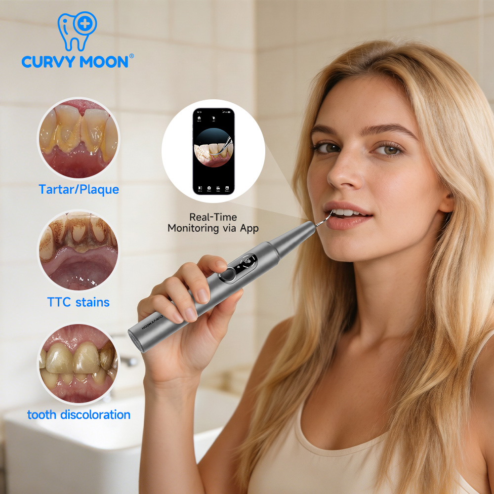CURVY MOON Nettoyeur dentaire  - Teeth Whitening Products avis et prix