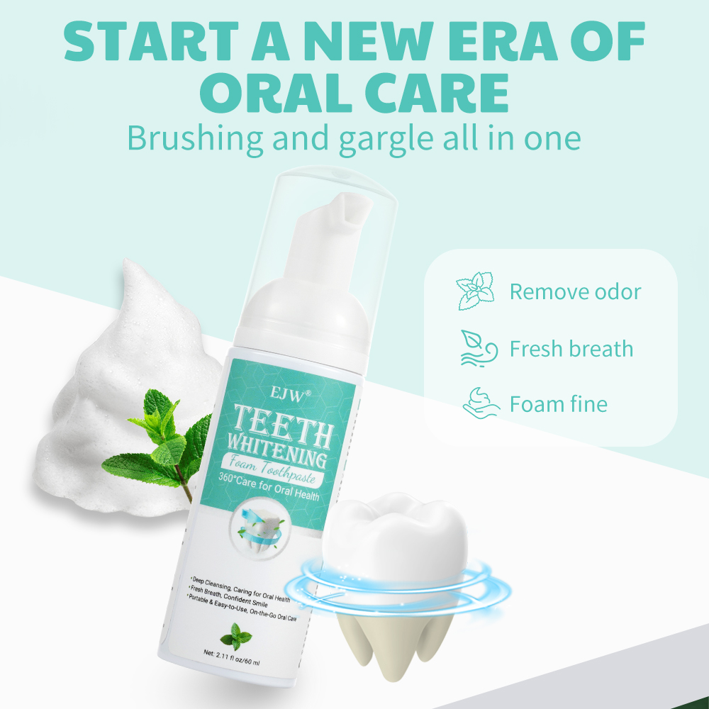 Mousse dentifrice blanchissant - Teeth Whitening With Baking Soda avis et prix