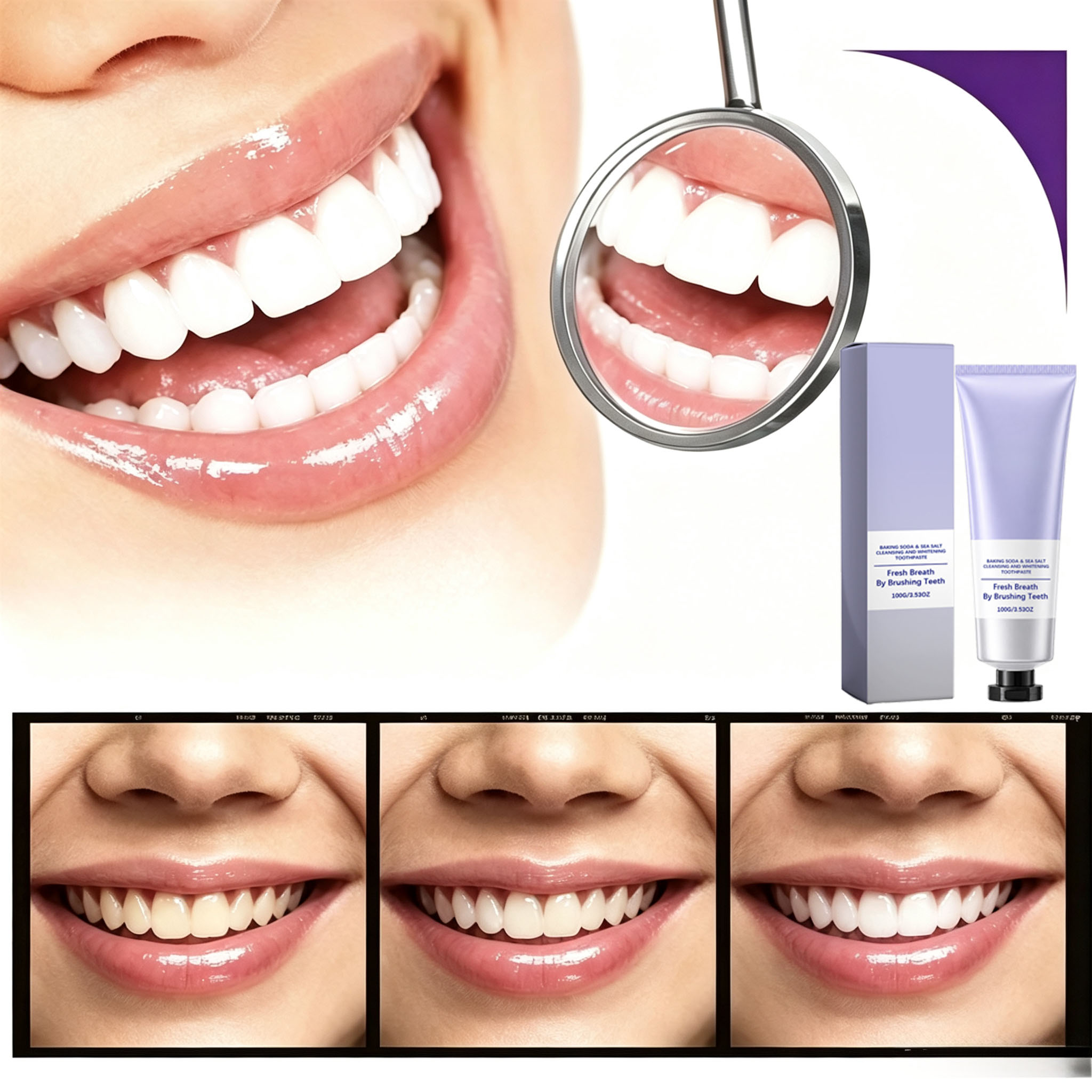 Dentifrice au bicarbonate de s - Teeth Whitening With Baking Soda avis et prix