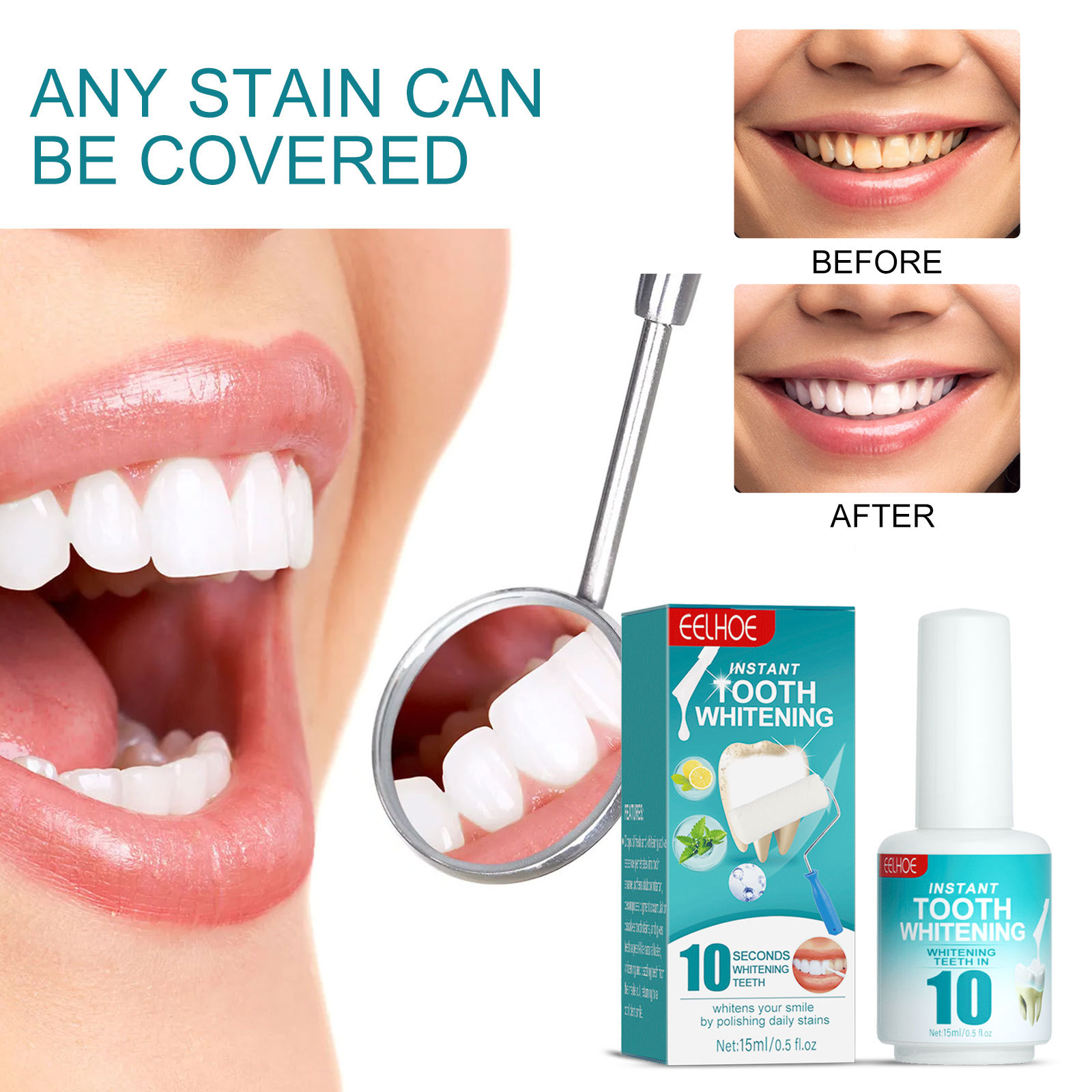 Peinture blanchissante pour le - Teeth Whitening Effective avis et prix