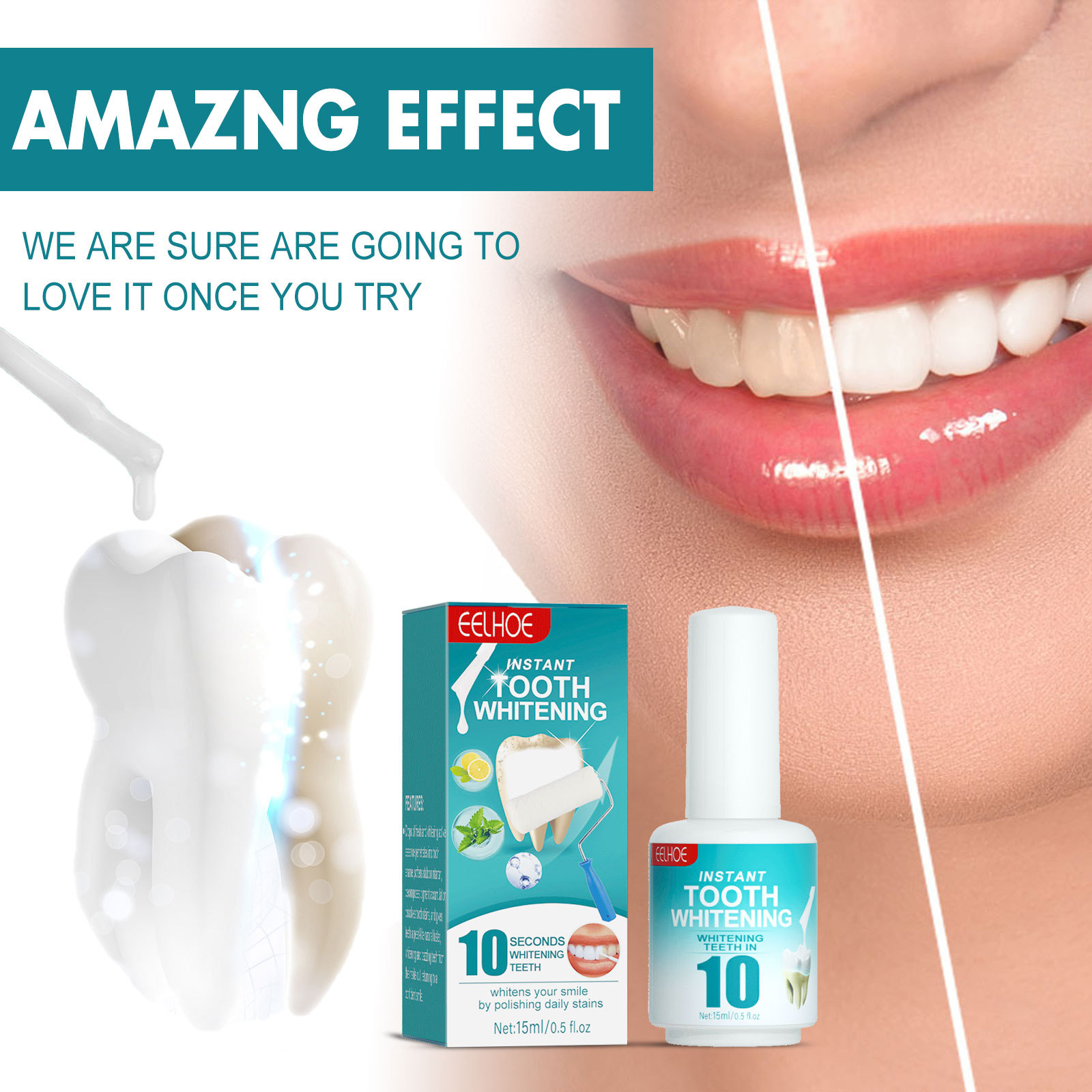 Peinture blanchissante pour le - Teeth Whitening Effective avis et prix