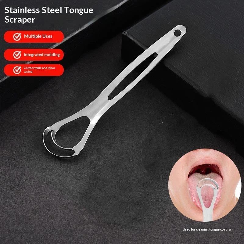 Nettoyeur de langue en acier i - Tongue Scraper Metal avis et prix