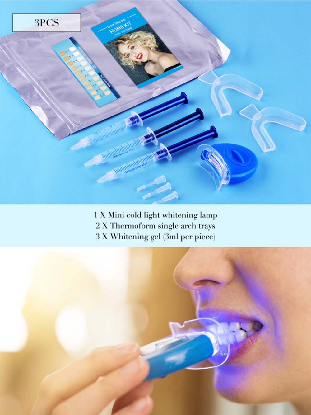Kit de Gel de blanchiment des  - Teeth Whitening Gels avis et prix