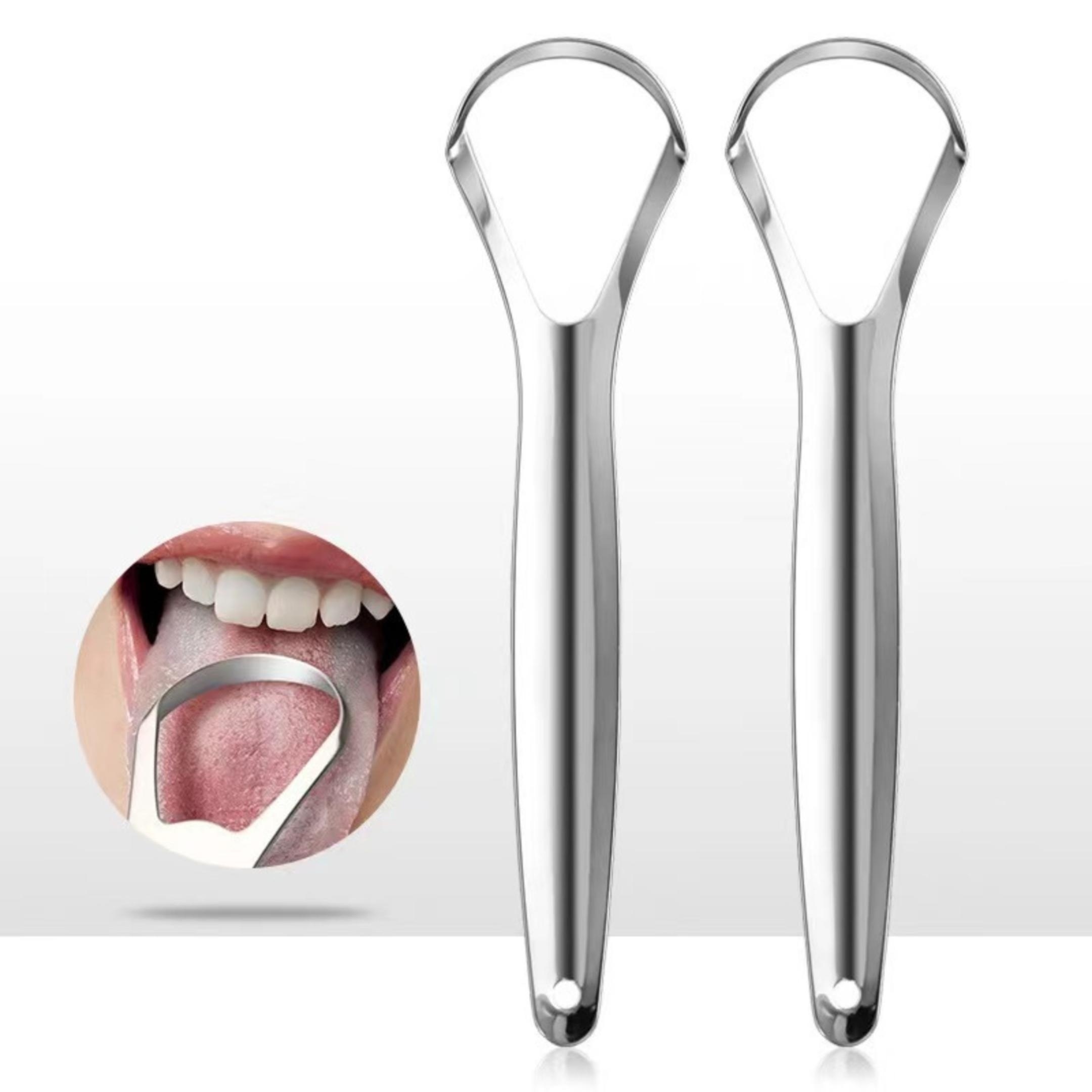 [Grattoir à langue en acier in - Tongue Scraper Metal avis et prix