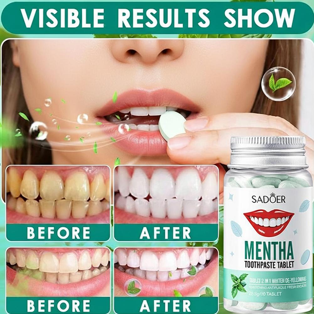 Pastilles de dentifrice solide - Teeth Whitening Filter avis et prix