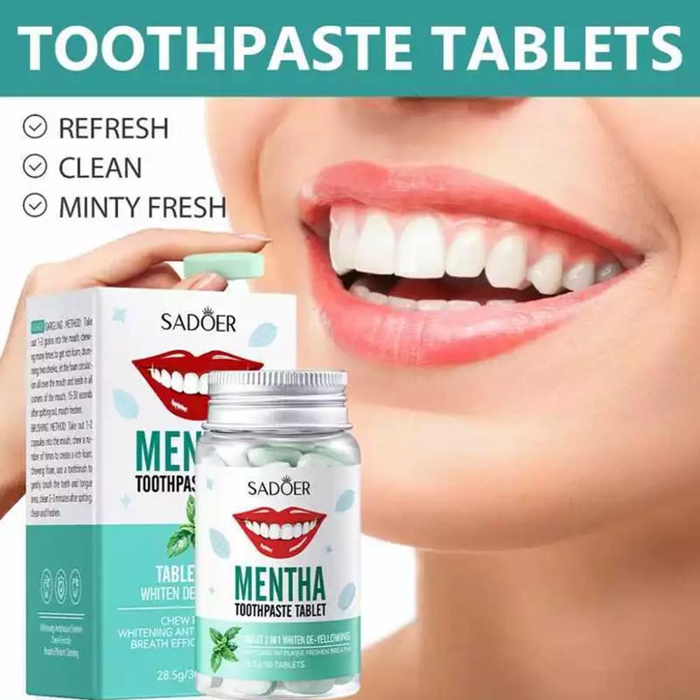 Pastilles de dentifrice solide - Teeth Whitening Filter avis et prix