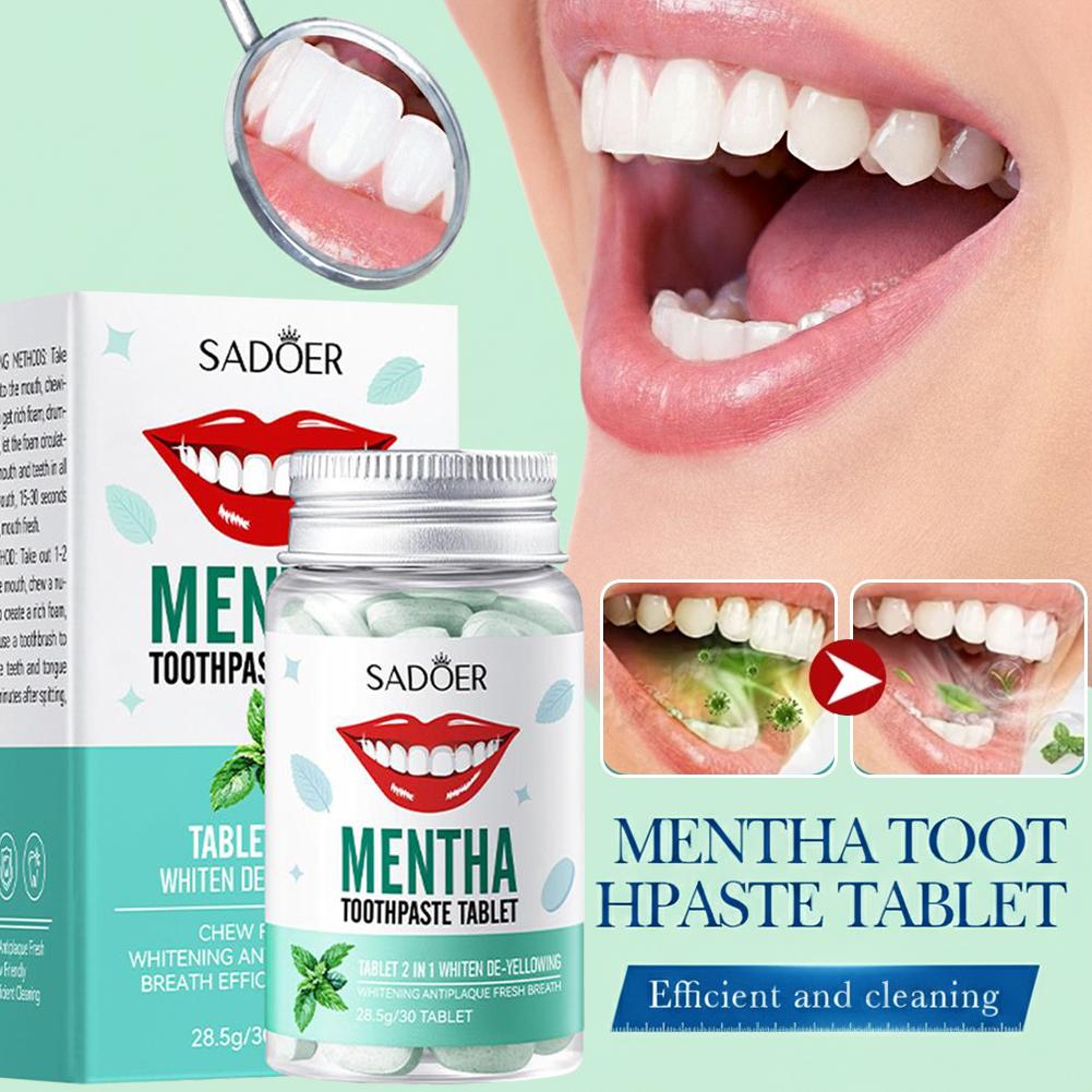 Pastilles de dentifrice solide - Teeth Whitening Filter avis et prix
