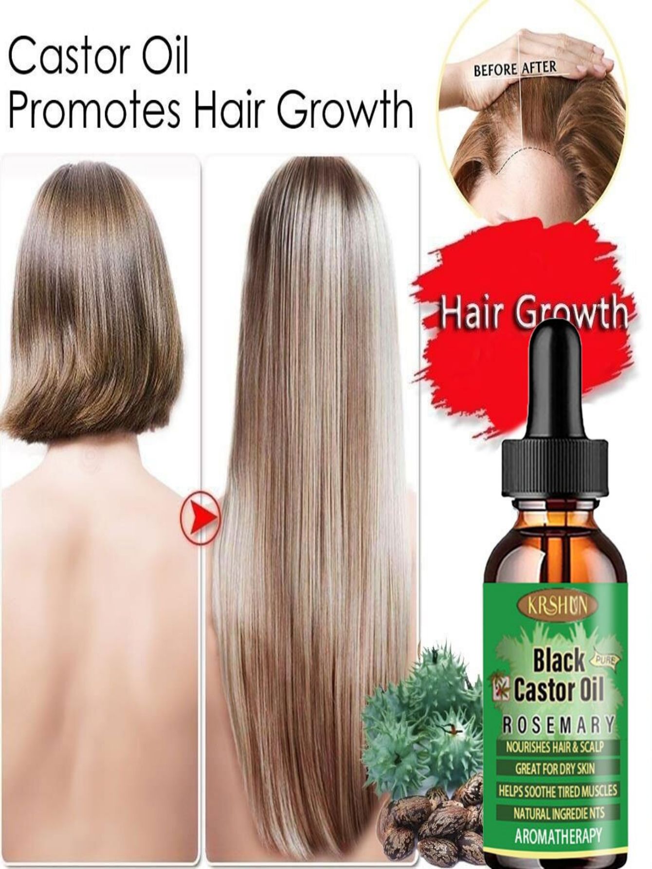 Huile de ricin noire nourrit l - Coconut Oil Pull avis et prix