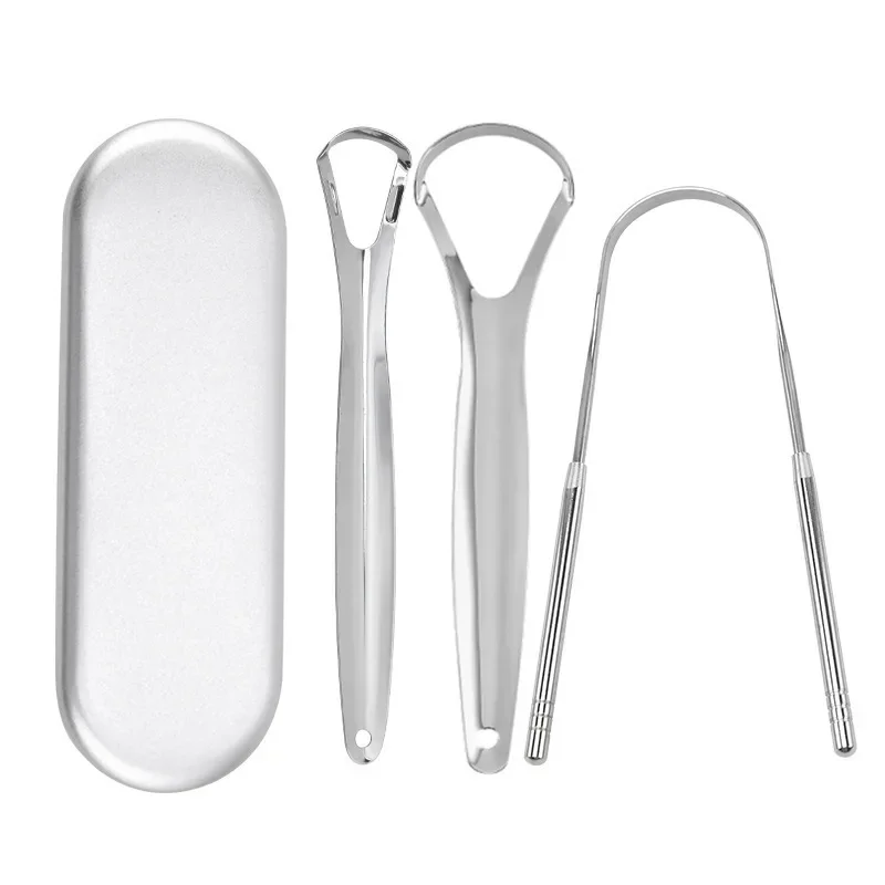 Grattoir à langue en métal Pre - Tongue Scraper Metal avis et prix