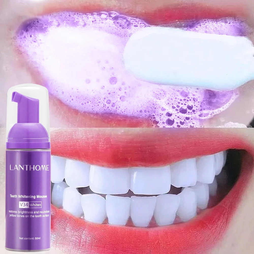 Dentifrice en Mousse V34 pour  - Teeth Whitening Charcoal Powder avis et prix