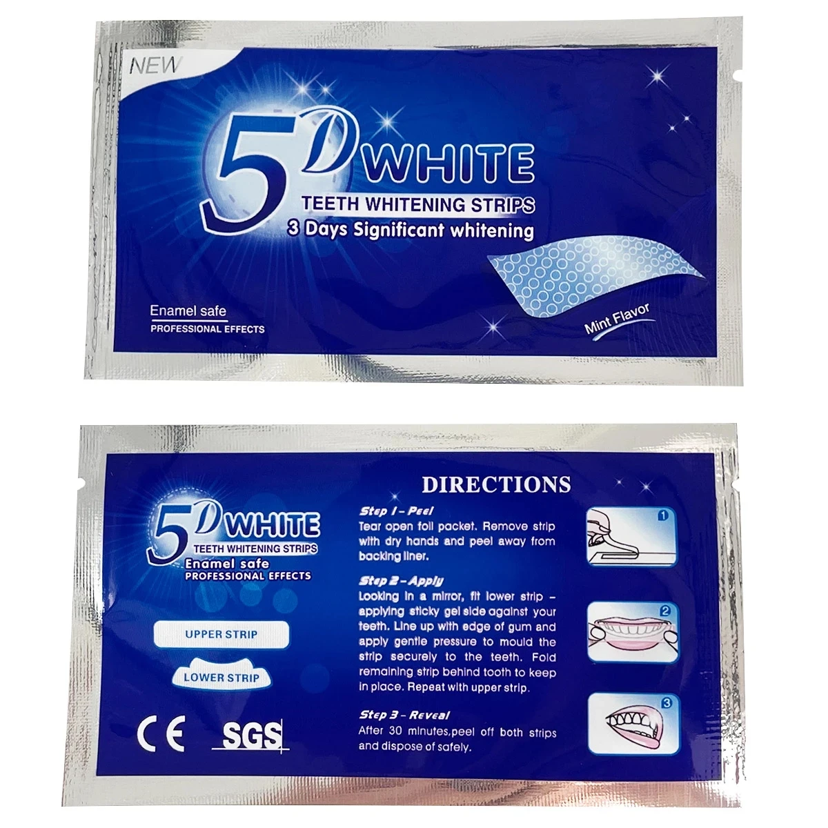 1 boîte/2 boîte bandes de blan - Teeth Whitening Effective avis et prix