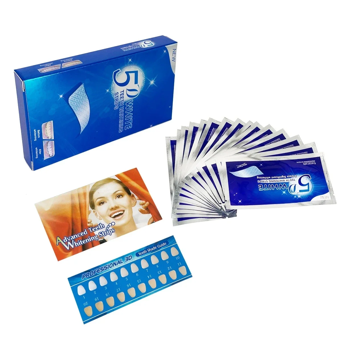 1 boîte/2 boîte bandes de blan - Teeth Whitening Effective avis et prix