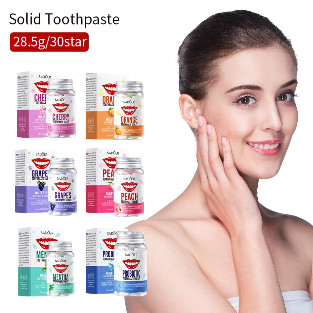 Comprimés de dentifrice solide - Teeth Whitening Best avis et prix
